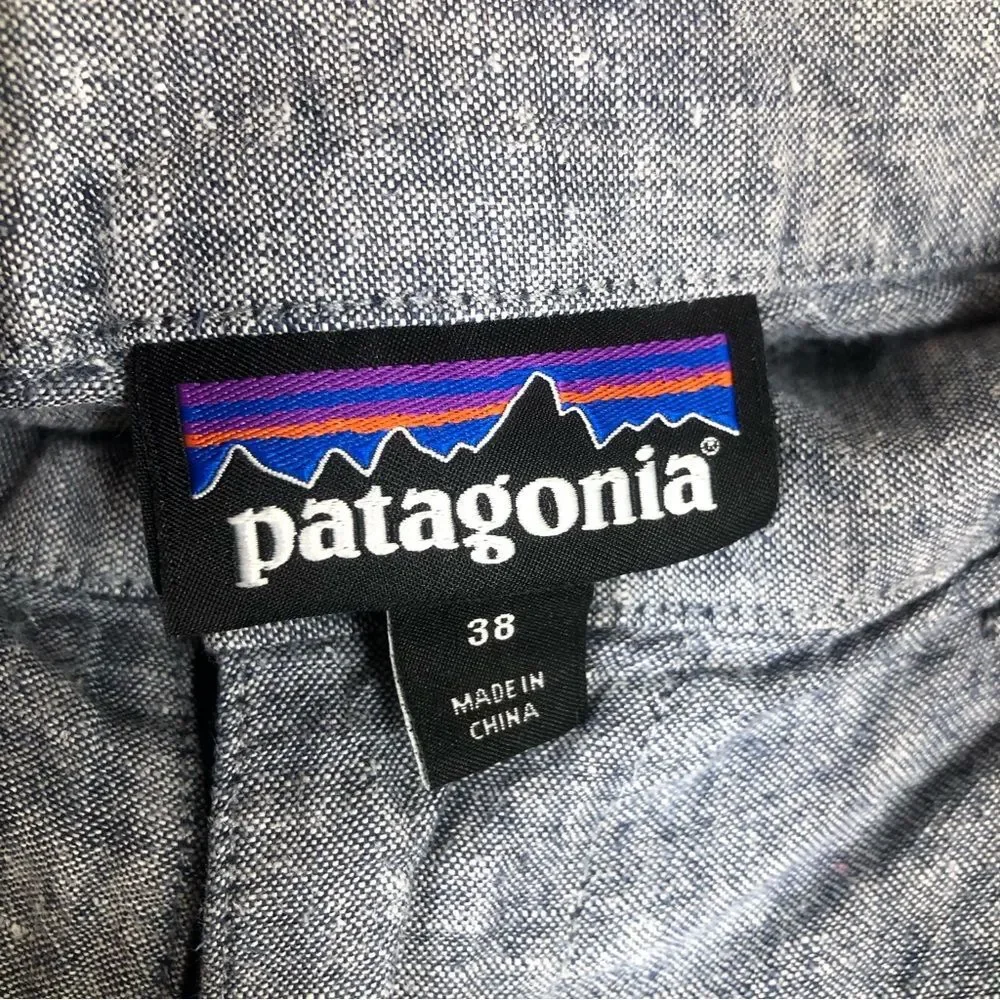 Patagonia Blue Back Step Hemp & Organic Cotton Shorts 38